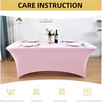 6-Pack 6ft Spandex Table Covers - Image 6