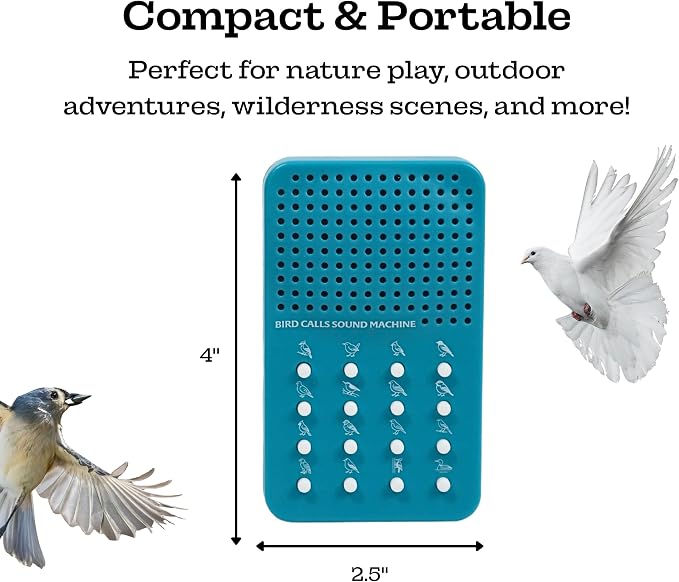 Bird Caller Noisemaker with 16 Bird Calls, Electronic Sound Maker - Image 7