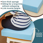Frienda 2 Pack 4" x 24" x 24" Upholstery High Density Foam Cushion Replacement - Image 4