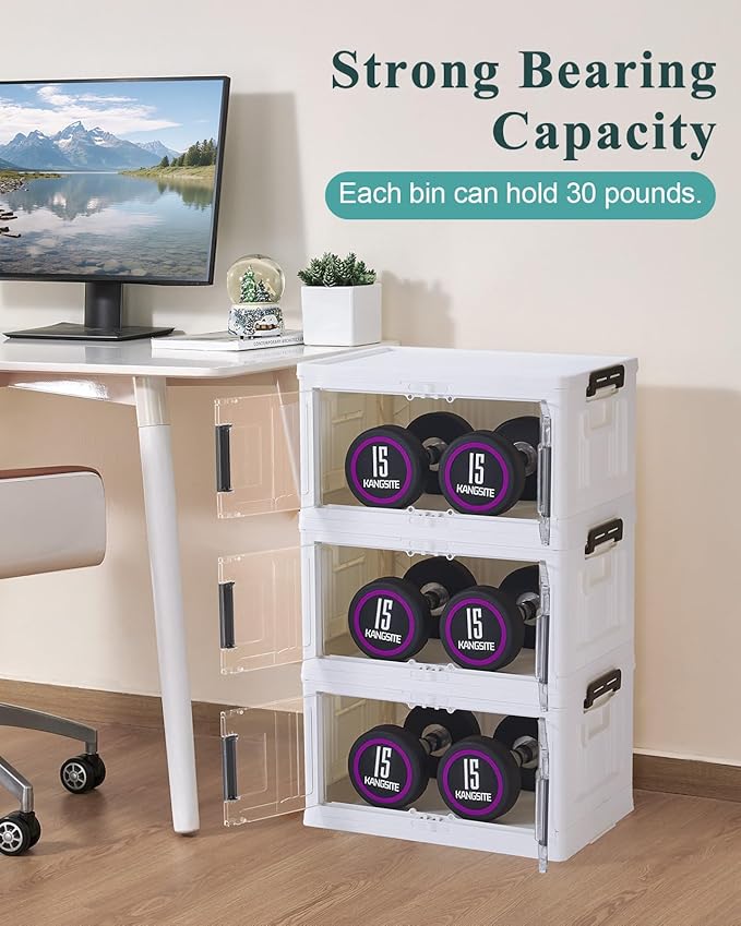 OlarHike 23QT Stackable Lockable Storage Bins - Image 5