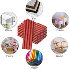 Manarty Glitter Red Hot Glue Stick, Adhesive EVA Glue Sticks Standard - Image 7