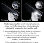 60 Sheets Inkjet Transparency Film 100% Clear Acetate Sheets - Image 5