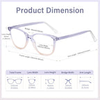 Madison Avenue Blue Light Blocking Glasses Anti Eyestrain UV Glare Blue Light - Image 5