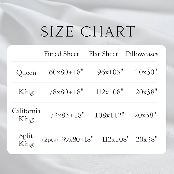 Karissa Mae Cooling Bamboo Viscose Queen Size Pillowcase Set | 100% FSC - Image 9