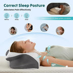 DUMOS Cervical Neck Pillow for Sleeping, Cooling Ergonomic Memory Foam Pillow - Image 6