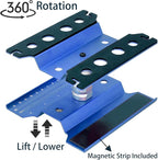 RC Car Repair Work Stand Lift Lower Adjustable Workstation Aluminum 360 Degree - Image 2