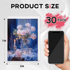 ESRICH 5x7IN Small Canvases for Painting, 30 Pack Mini Canvas Boards for - Image 2