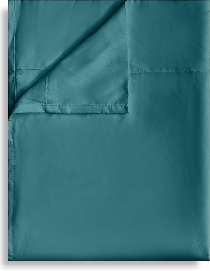 Full Flat Sheet Only, 1 Pack Top Bed Sheets, Soft Breathable Brushed Microfiber by Culve