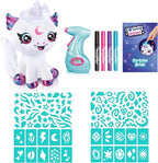 Canal Toys Airbrush Plush Cosmic Light Up Unicorn! Decorate, Repeat! Customize - Image 5