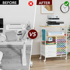 Homsorout Movable Heat Press Table - Image 9