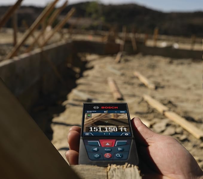 BOSCH GLM400CL 400 Ft Blaze Outdoor Connected Laser Measure, Includes 1.0 Ah - Image 9