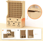 Large Capacity Plastic Model Tool Storage Paint Rack - Image 3