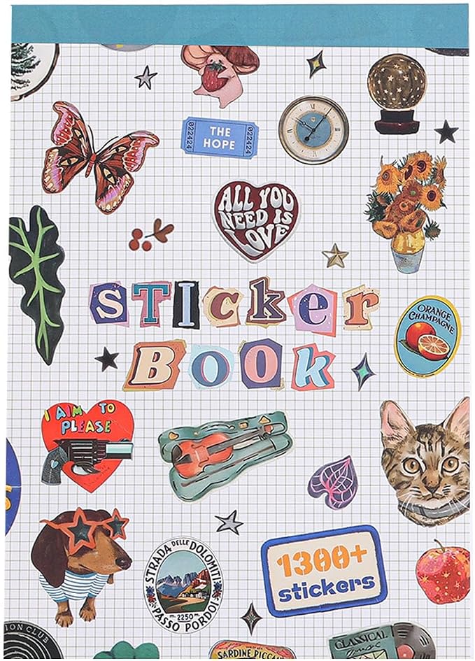 Girl's Korean Sticker Book, Food and Daily Life Theme by Unknown