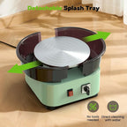 Alldeer 11-inch Pottery Wheel, 350W Electric Ceramic Forming Machine - Image 5