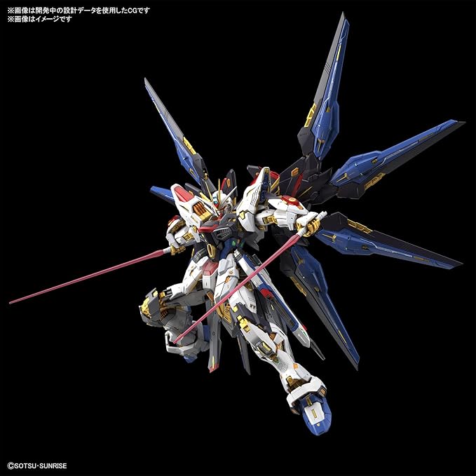 Bandai Hobby - Gundam Seed Destiny - Strike Freedom Gundam MGEX 1/100 Model Kit - Image 6
