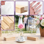 Bercoor 5 Pack 4x6 Inch Blank Clear Acrylic Sign - Image 3