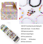 HardyGuo Boxed Pony Beads Letter Beads Rainbow Kandi Beads - Image 5