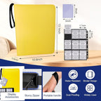 Card Binder – 720 Capacity, Zippered Trading Card Holder - Image 2