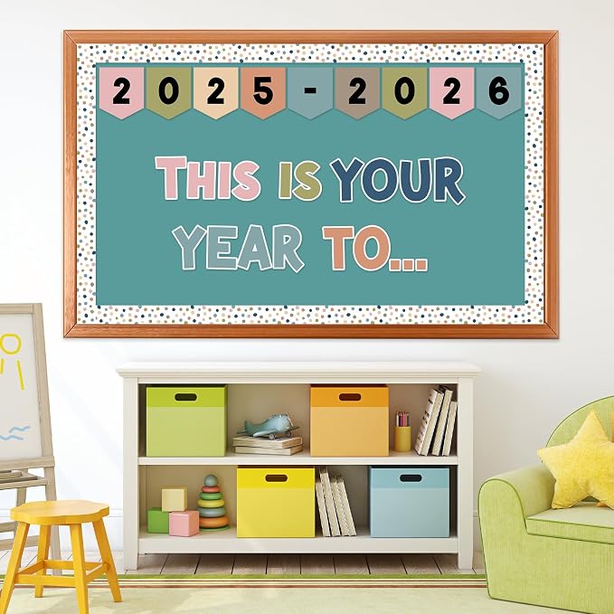 Qyeahkj 17.7in x 20ft Bulletin Board Paper Roll Bulletin Board Background Paper - Image 7