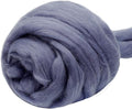 3.53oz Wool Roving, Fiber Roving Wool Top, Pure Wools, Chunky Yarn, Spinning by Jupean