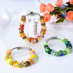 Aipridy Assortment European Large Hole Beads Spacer Beads Rhinestone Craft Beads - Image 5