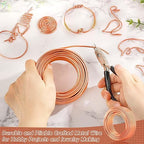 Aluminum Wire, Anezus 9 Gauge Craft Bendable Armature Thick Wire - Image 2