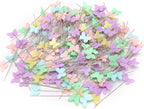 Elisel 200 pcs Multicolor Straight Pins Straight Quilting Pins Craft - Image 5
