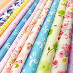 flic-flac 25pcs 12 x 12 inches Cotton Fabric Squares Quilting Sewing Floral - Image 6