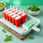 Popsicles Molds, 10 Pieces Silicone Ice Pop Molds - Image 2