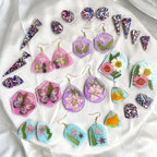 ResinWorld Earrings Molds with Varieties of Shapes and Sizes, Stud Dangle Drop - Image 3