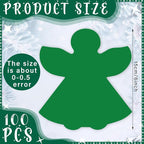 Qilery 100 Pcs Large Angel Cutouts - Image 2