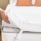 DUMOS 2 Inch Gel Memory Foam Mattress Topper Twin Size, Cooling Breathable by DumosLifestyle