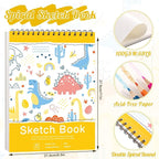 Sketch Book 8.5×11 inch, Spiral Bound Sketch Pad 50 Sheets, Acid-Free Sketchbook - Image 3