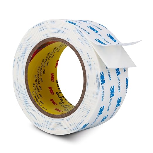 3M Double Sided Tape Heavy Duty 2 in x 16.5ft Removable PE Foam Tape | Strong by 3MFullRangeProducts