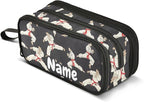 Custom Karate Black Background Pencil Case Box Boys Girls Personalized Name by BOENLE-WELCOMEYOURCOMING