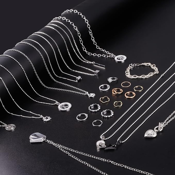 Necklace Chains for Jewelry Making, 78.7 Feet 10 Rolls Stainless Steel Jewelry - Image 5