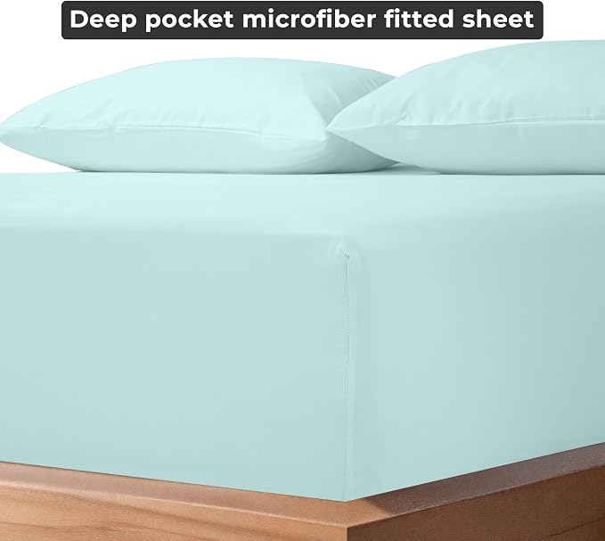Royale Linens Fitted Sheet Full - Image 6