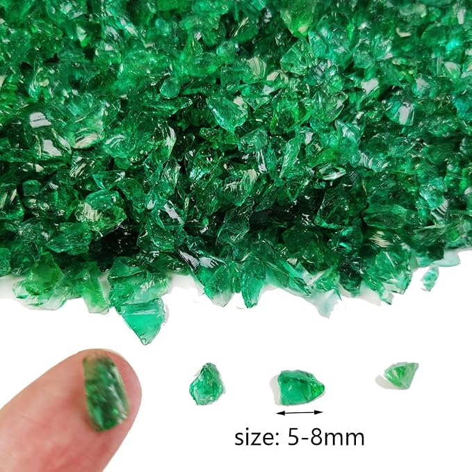 1.3 LB Crushed Glass Broken Piece Granules - Image 5