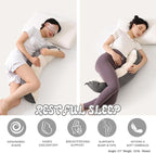 Peallow – Long Round Body Pillow - Image 4