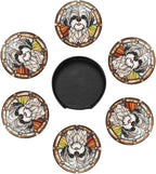 Drink Coaster Set of 6, Shih Tzu Dog Mom Lover Gift, Leather Drink Coasters - Image 4