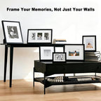 RPJC 4x6 inch Picture Frames Made of Solid Wood High Definition Glass - Image 3
