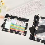Karate Black Background Pencil Pouch - Image 5