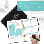 Undated Weekly Planner, Weekly To Do List Notebook - Image 3
