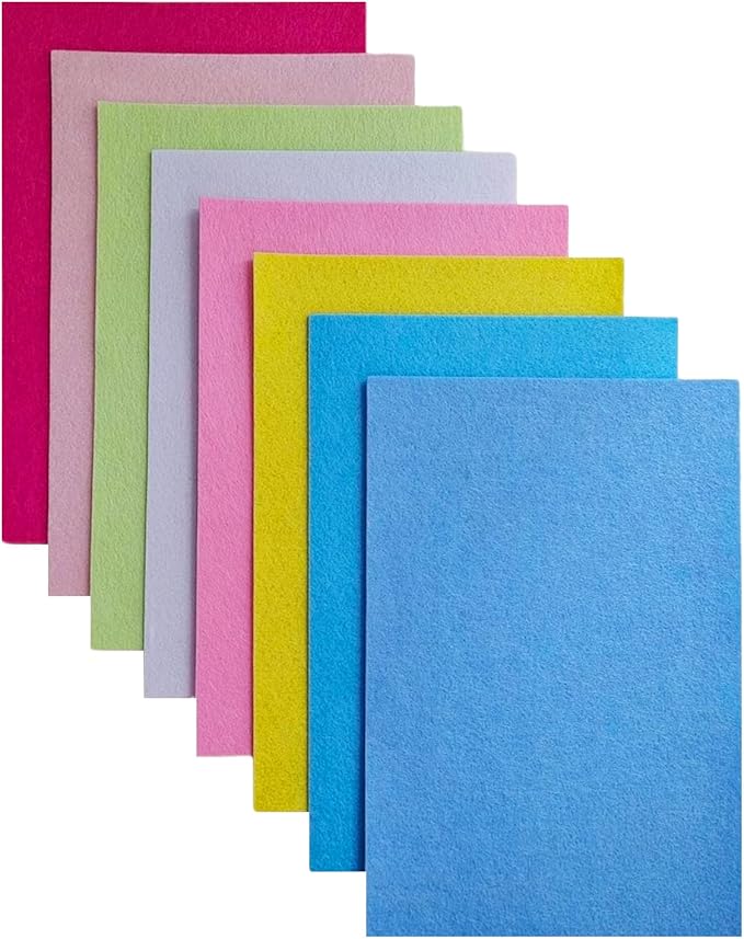 Jtnohx Stiff Felt, 2mm Thick Felt Sheets by Jtnohx