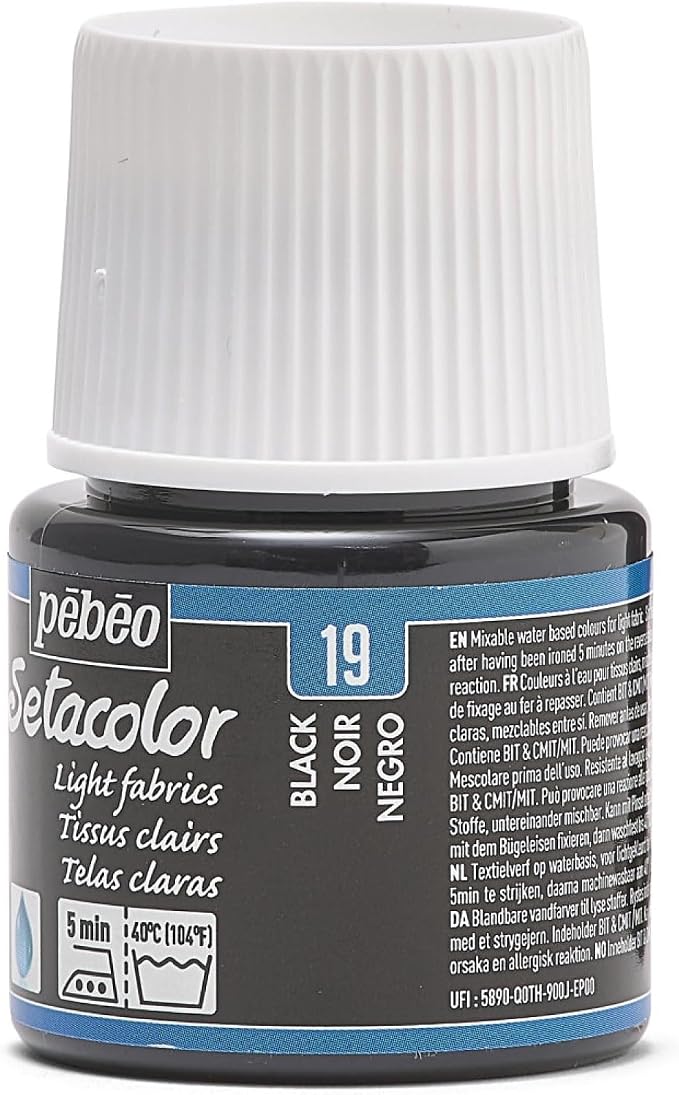 Pebeo Setacolor Light Fabrics Paint 45-Milliliter Bottle - Image 4