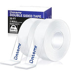 Nano Double Sided Heavy Duty Mounting Tape 2 Rolls, 20FT Total, 120 x 1.18 Inch by Unknown