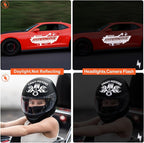WRAPXPERT Reflective Permanent Vinyl, Motorcycles, Reflective White - Image 7
