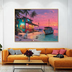 Diamond Art Kits for Adults Beginner, Beach DIY Landscape Painting Diamond - Image 4