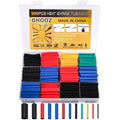 900 Pcs Wire Heat Shrink Tubing Kit, Industrial Heat-Shrink Tubing by DHOOZ