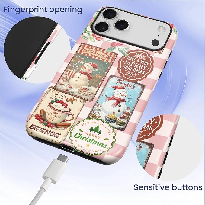 Case for iPhone 17 Pro Max, Scratch Resistant Hybrid Double Layer Hard - Image 7